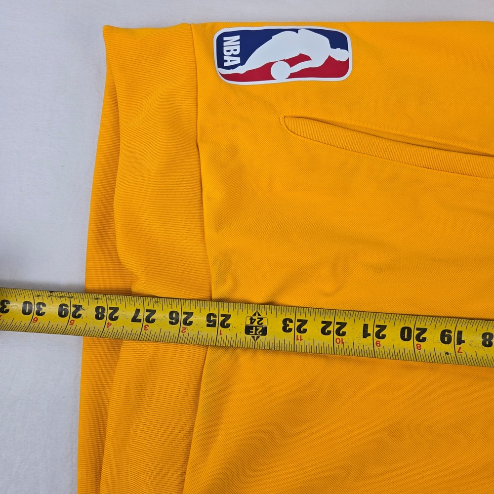 Los Angeles Lakers Adidas On Court Warmup Jacket Rare 2014-15 Kobe Shaq Mens S - Picture 8 of 8